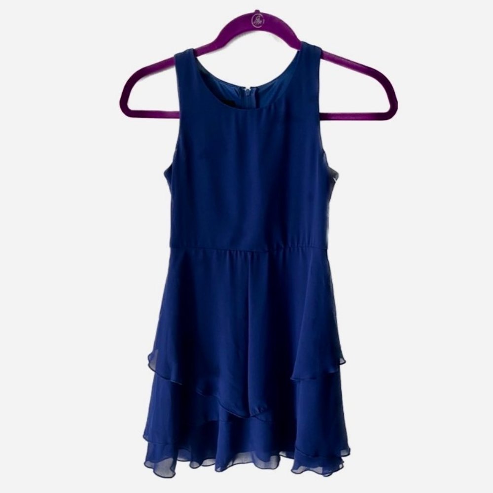 Blue Formal Lace Dress
